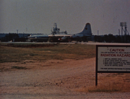 The Convair Nuclear Test Aircraft at Ft. Worth on the ground in advance of flying an operating nuclear reactor