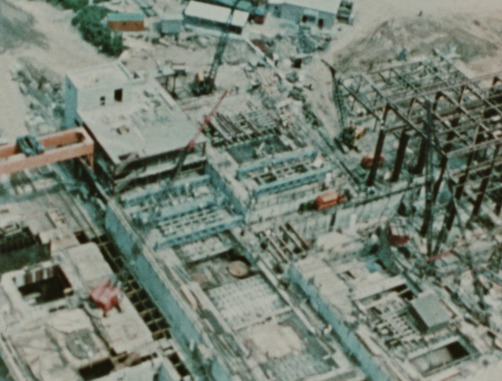 Reactor under construction